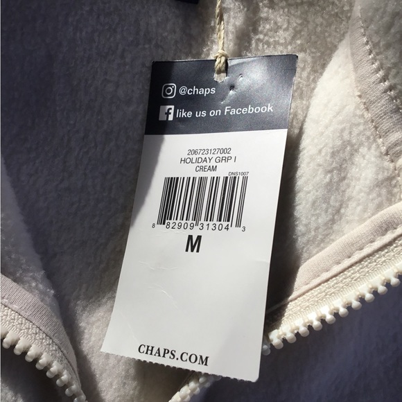 Chaps polar fleece vest .Size M - Picture 4 of 7